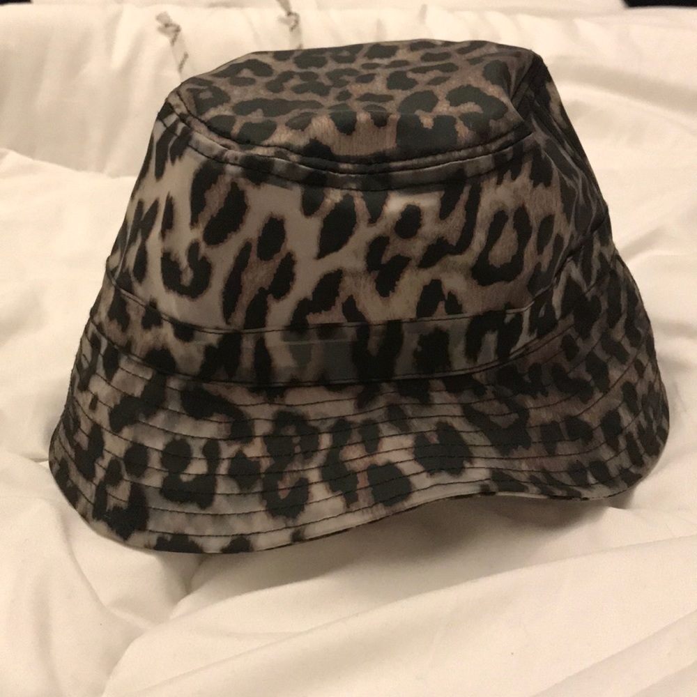 Leopard Ganni Bucket Hat - Picture 3 of 6